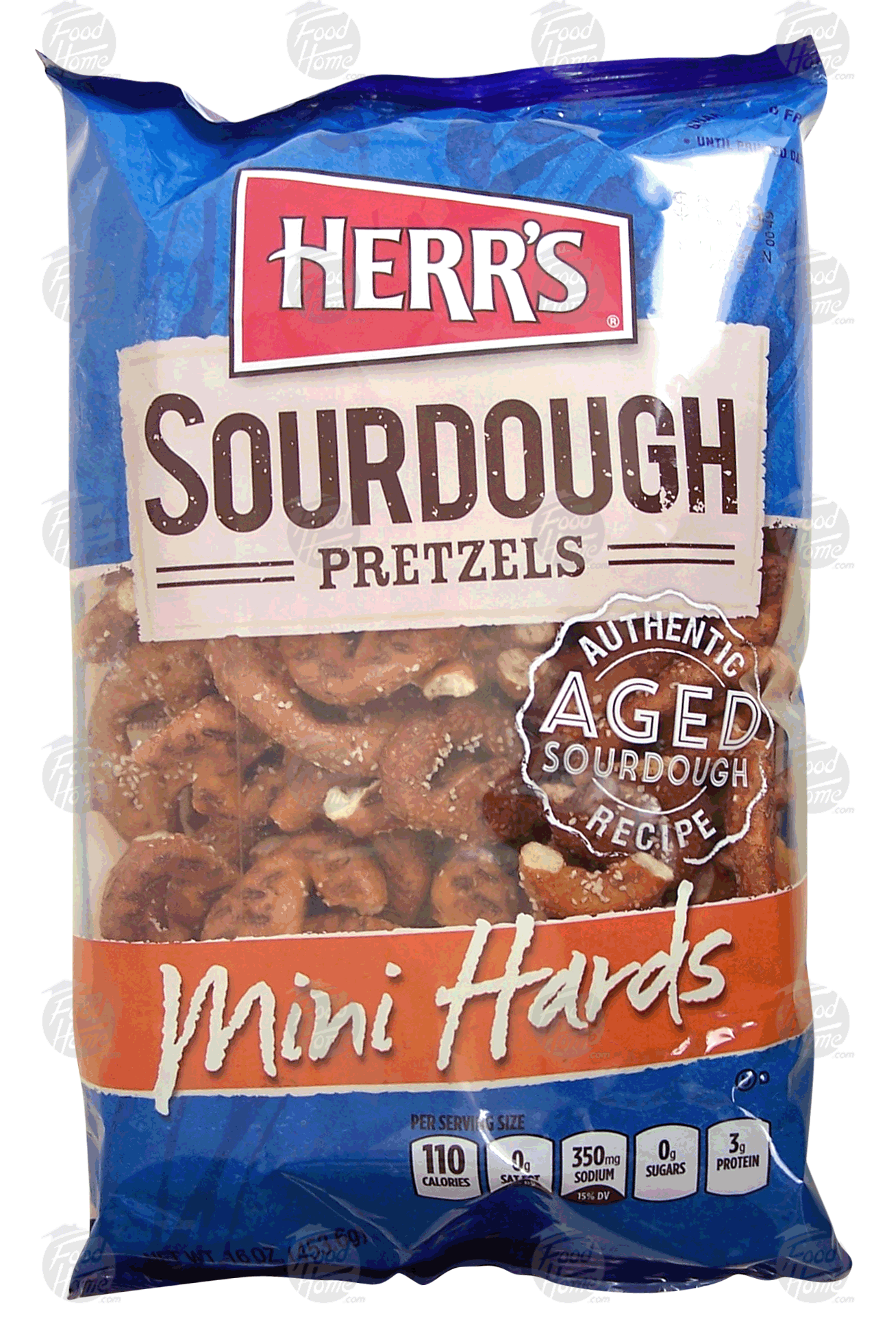 Herr's  sourdough pretzels, mini hards Full-Size Picture